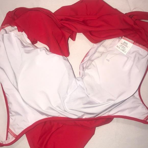 2 Piece Halter Top/ High Waist Bottom - Picture 8 of 8